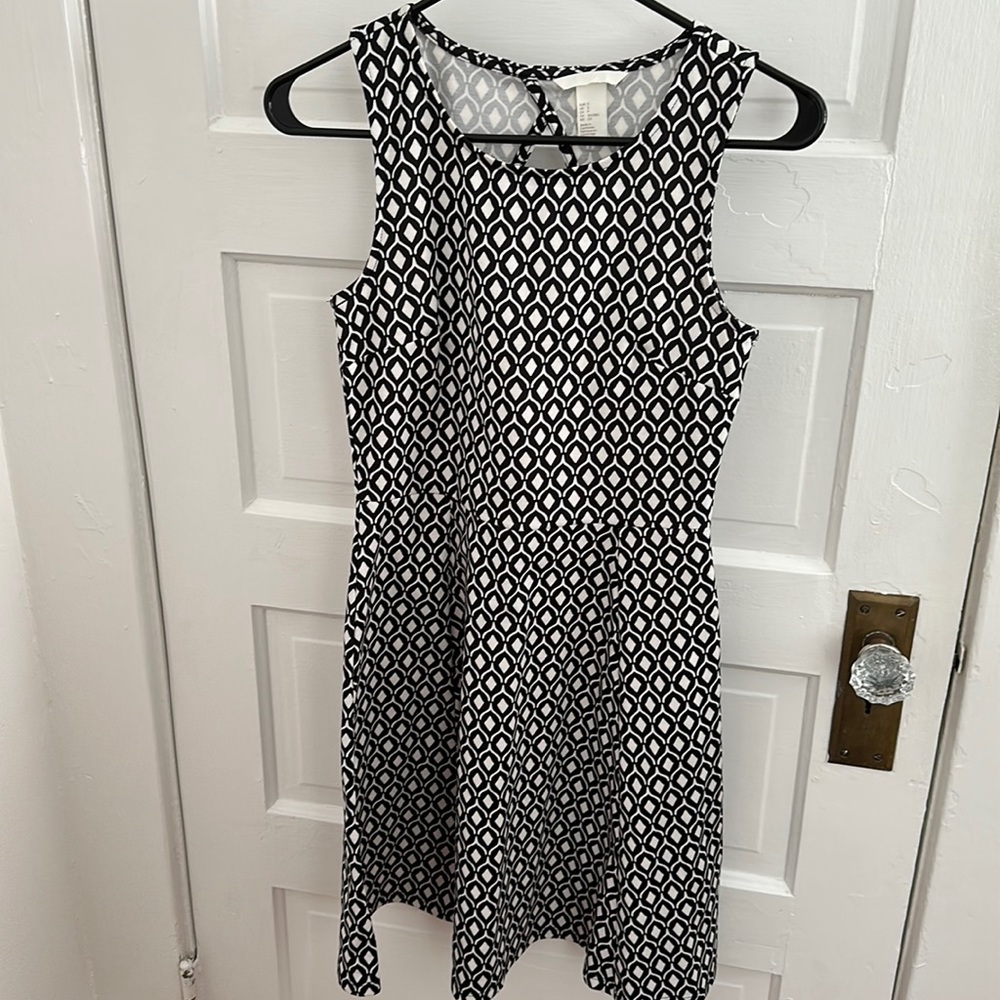 Open back dress
